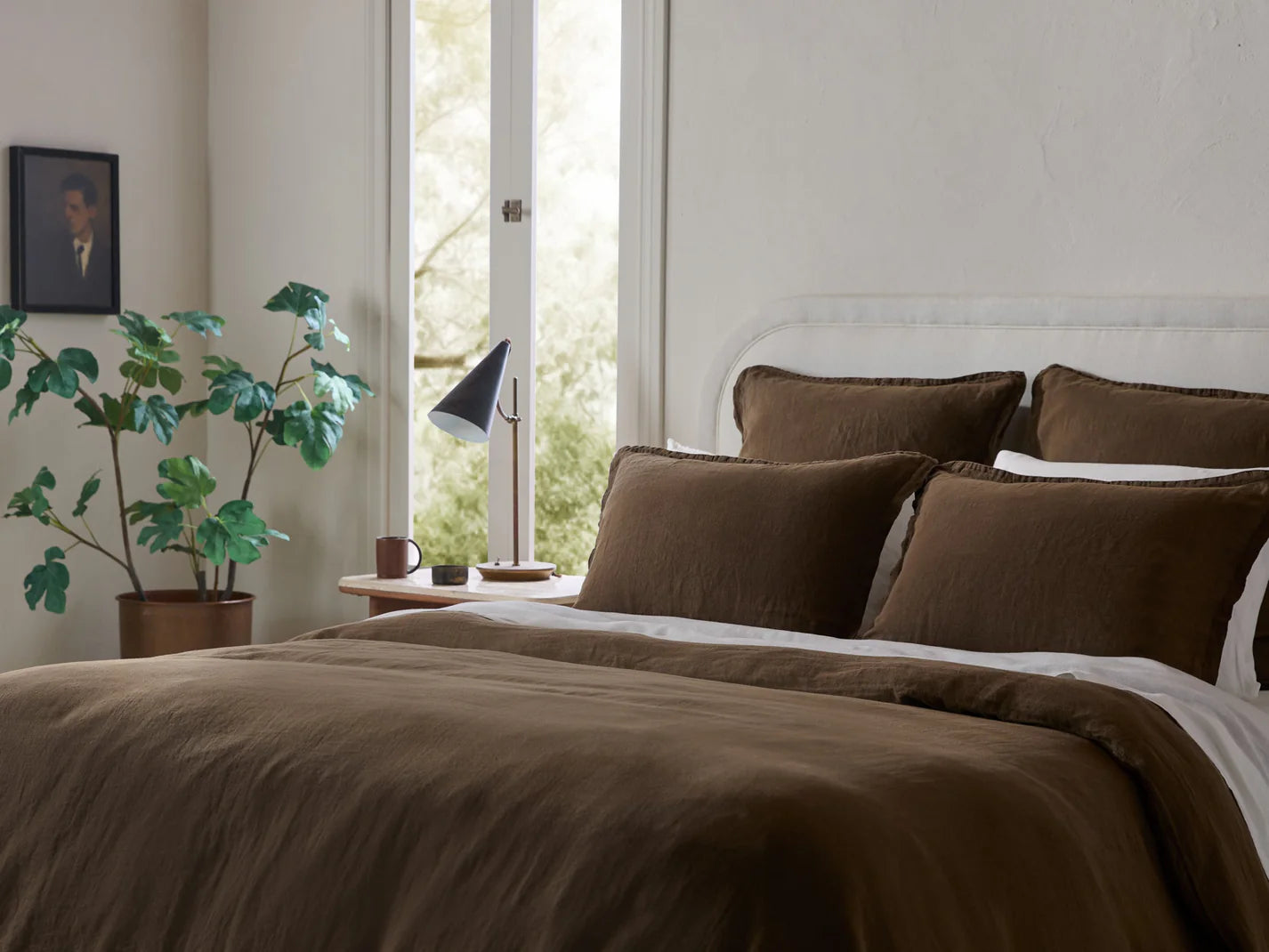 Java Linen Duvet Cover