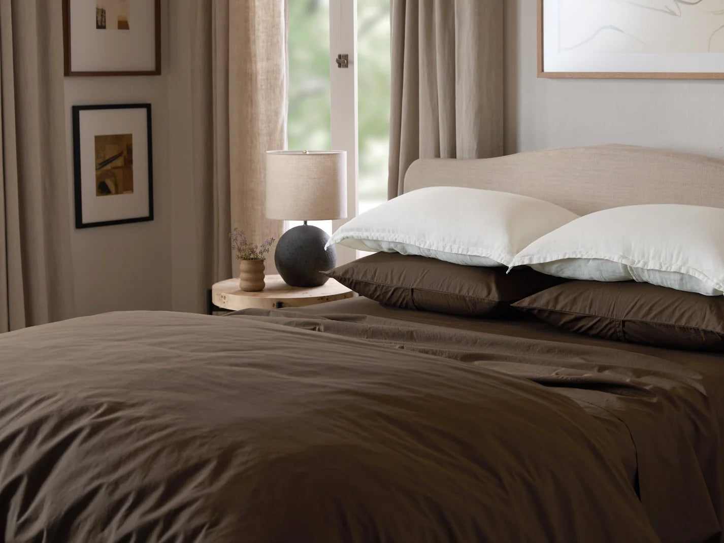 Java Percale Duvet Cover