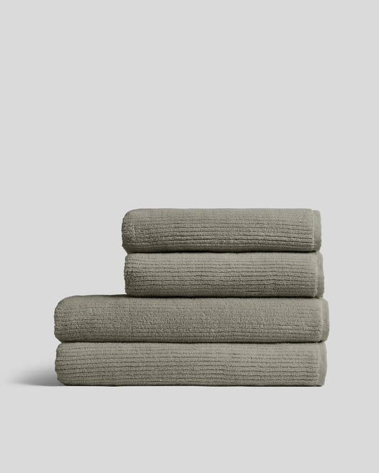 2+2 Moss Soft Rib Bath Bundle