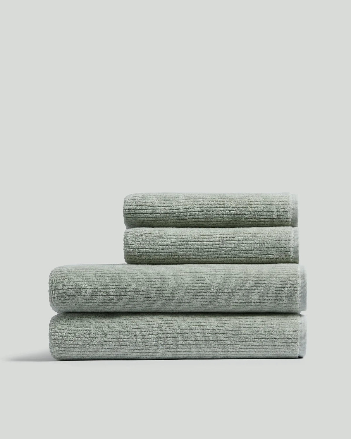 2+2 Sage Soft Rib Bath Bundle