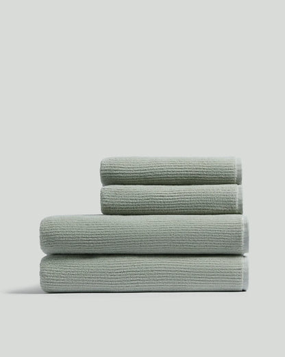 2+2 Sage Soft Rib Bath Bundle