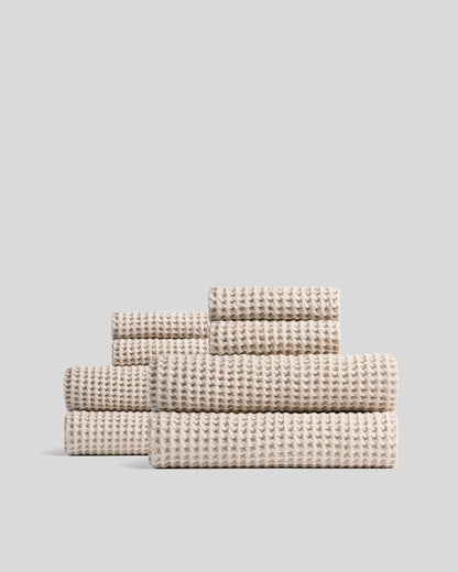 4+4 Bone Waffle Bath Bundle