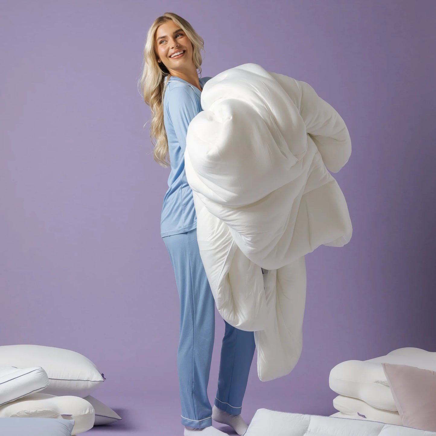 Marshmallow Comforter