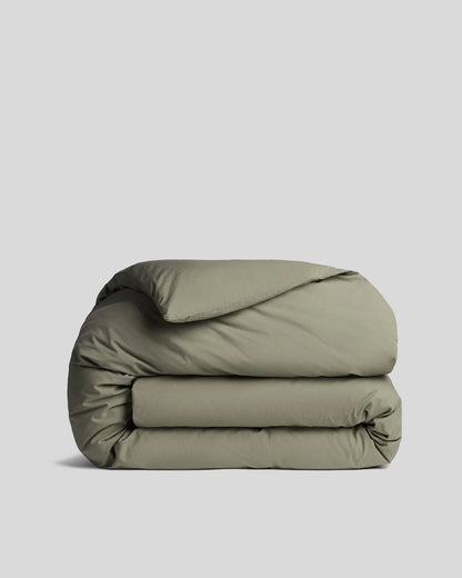 Moss Brushed Cotton Duvet Cover