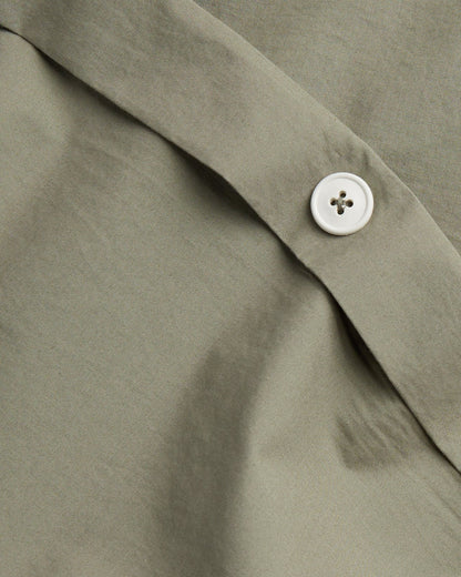 Moss Brushed Cotton Duvet Cover