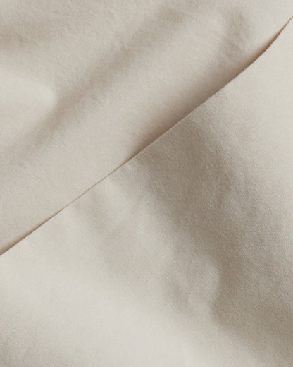 Bone Brushed Cotton Pillowcase Set