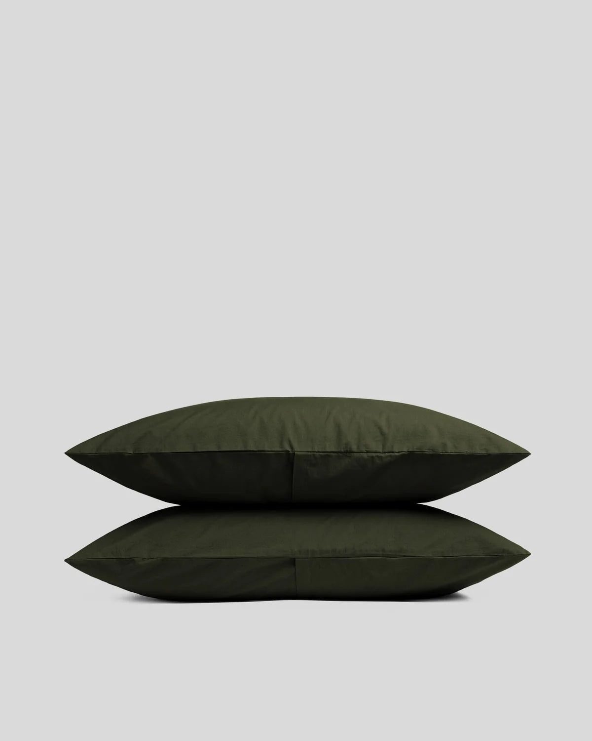 Evergreen Brushed Cotton Pillowcase Set