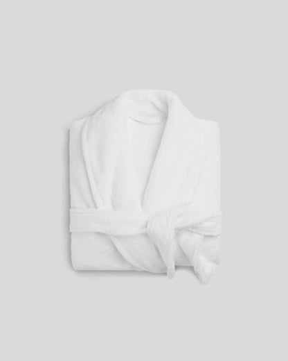 White Classic Turkish Cotton Robe