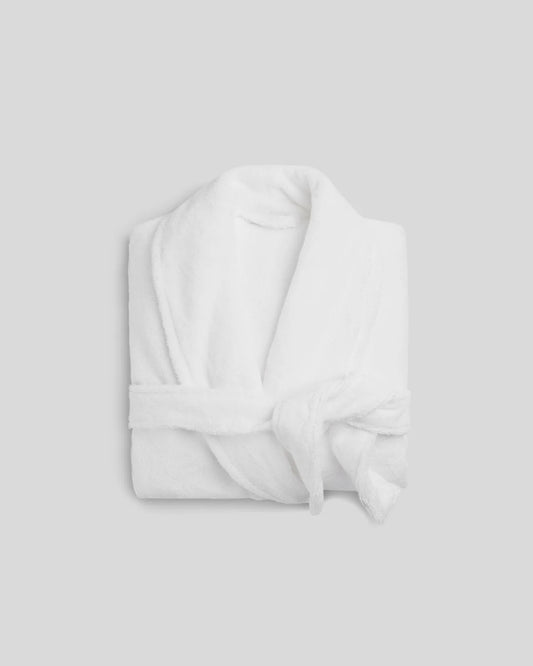 White Classic Turkish Cotton Robe