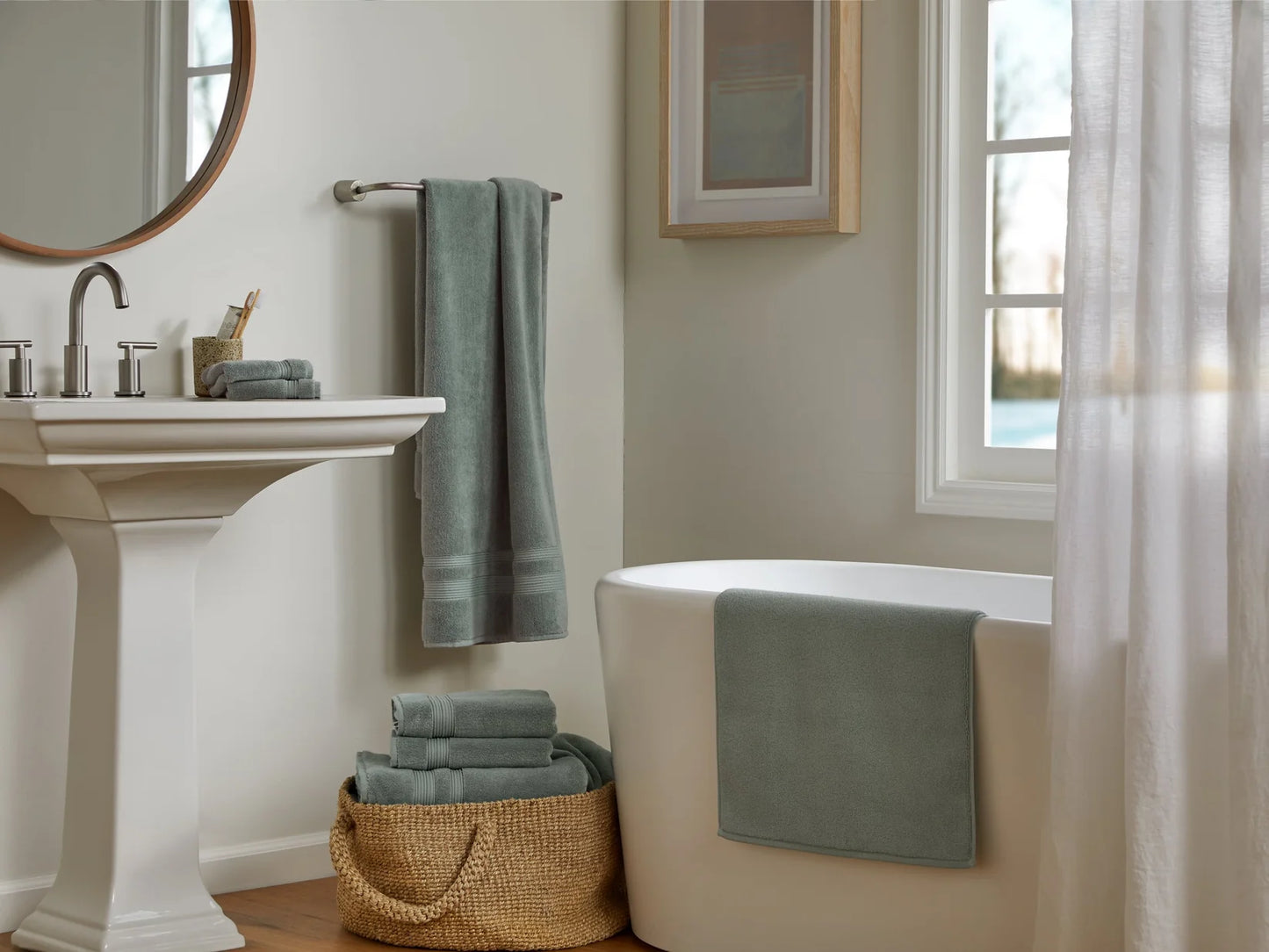 6+6 Spa Classic Turkish Cotton Bath Bundle