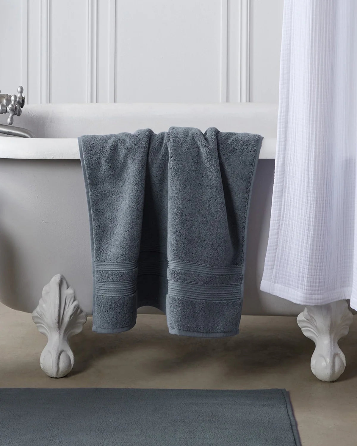 Dusk Classic Turkish Cotton Tub Mat