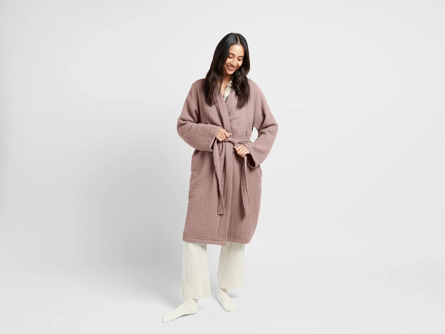 Clover Cloud Cotton Robe