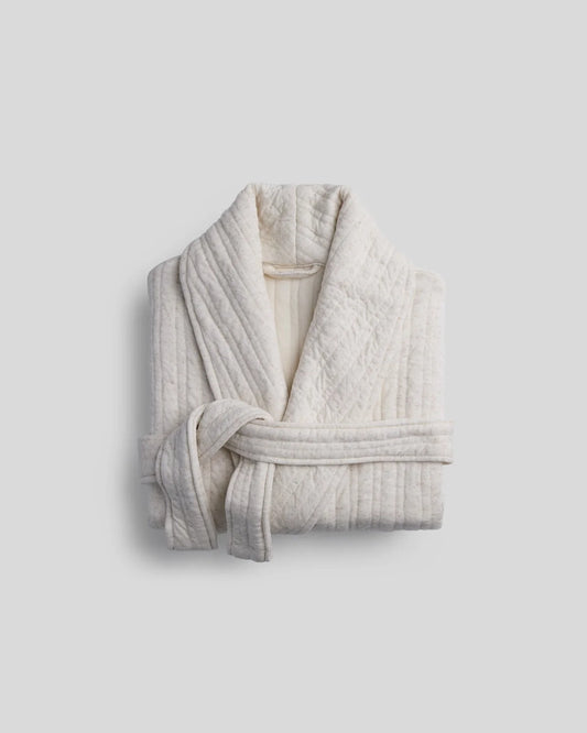 Natural Cozy Knit Robe