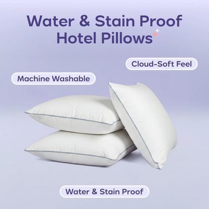 Waterproof & Stain-Resistant Hotel Pillow