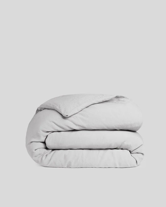 Fog Linen Duvet Cover