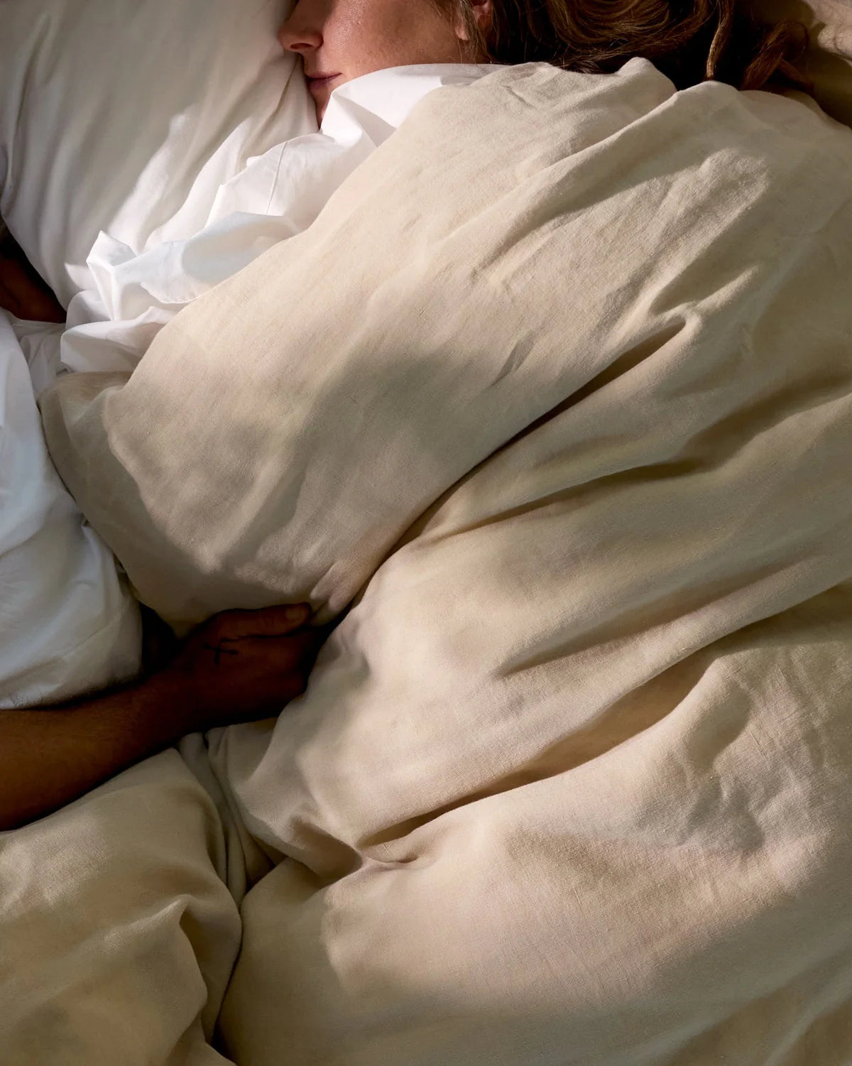 Toast Linen Duvet Cover