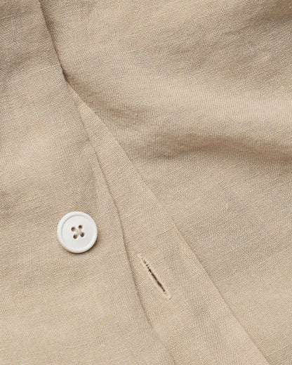 Toast Linen Duvet Cover