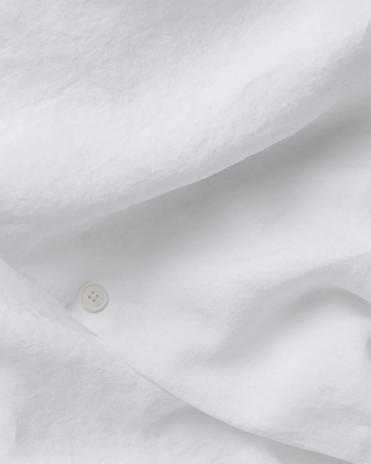 White Linen Duvet Cover