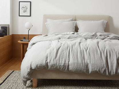 Fog Linen Duvet Cover