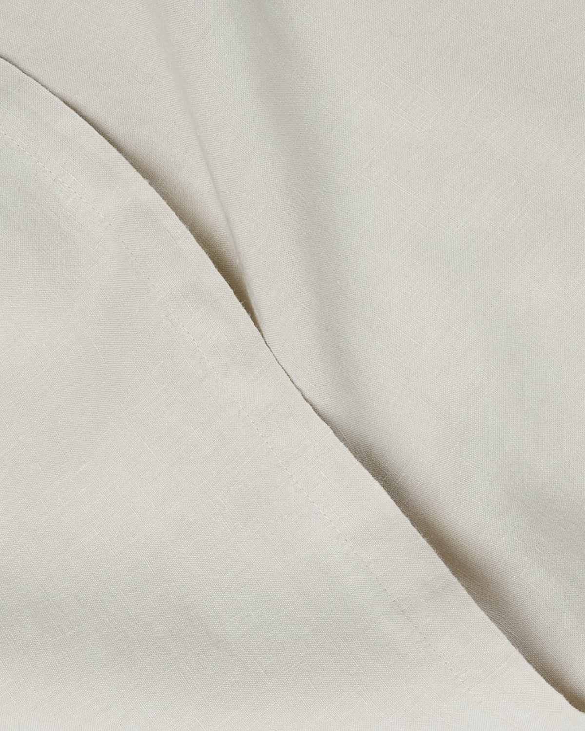 Bone Linen Pillowcase Set