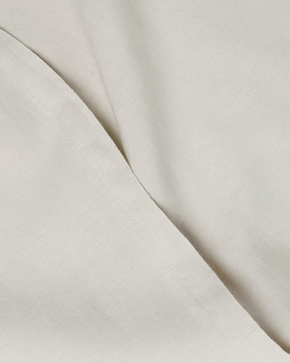 Bone Linen Pillowcase Set