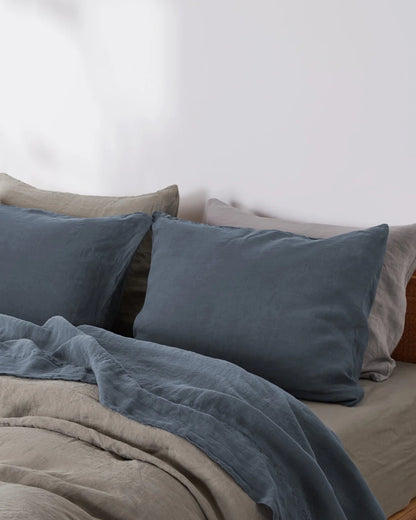Dusk Linen Pillowcase Set