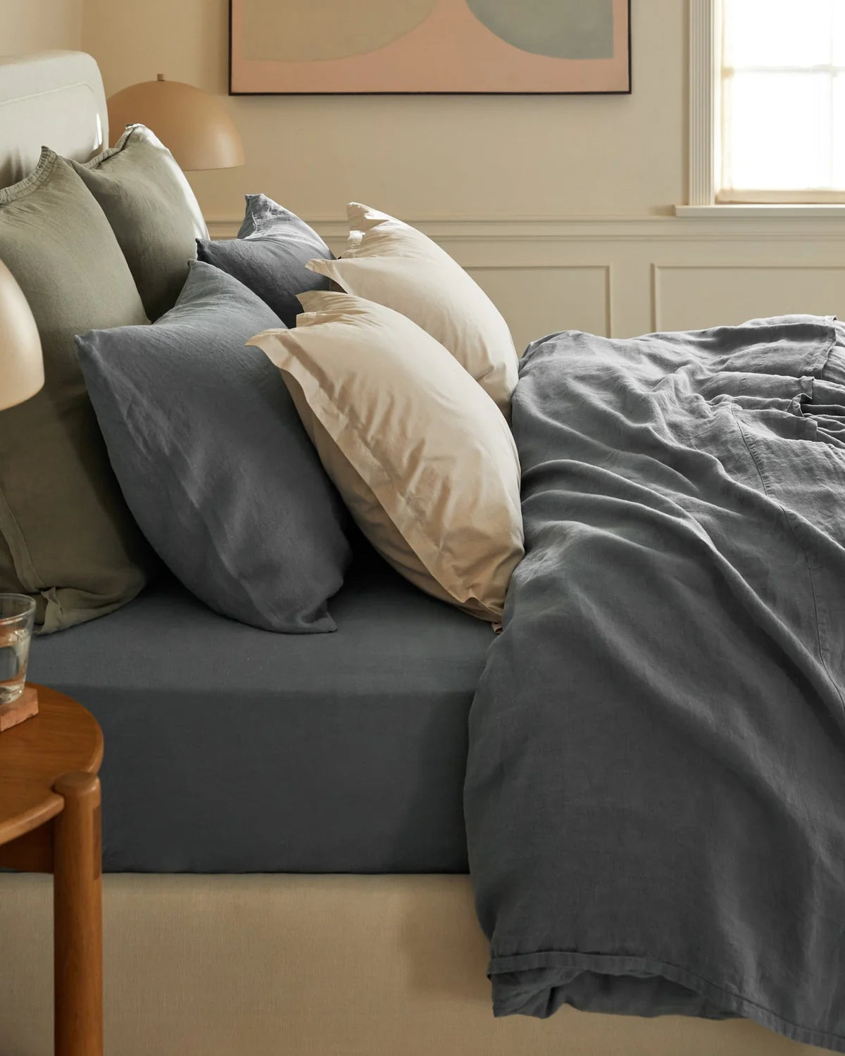 Dusk Linen Pillowcase Set