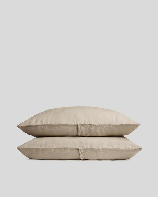 Toast Linen Pillowcase Set