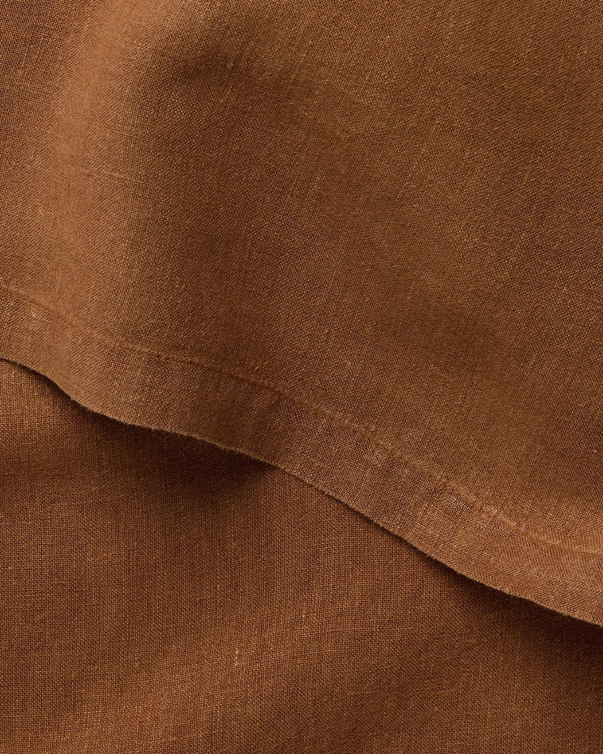 Tobacco Linen Pillowcase Set