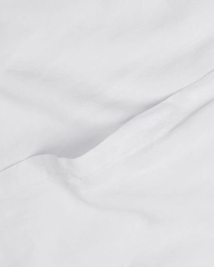 White Linen Pillowcase Set