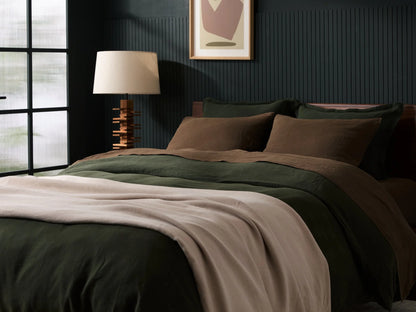 Java Linen Pillowcase Set