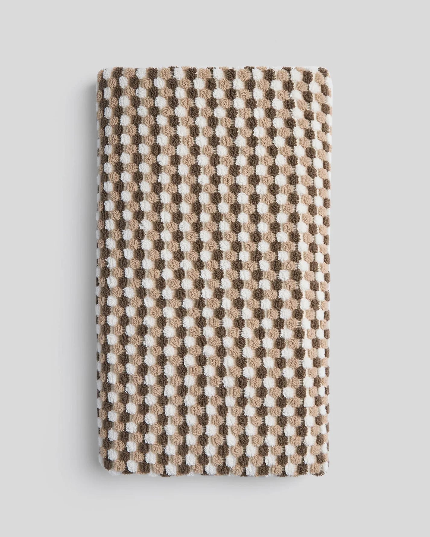 Ash & Toast Organic Cotton Mosaic Towels