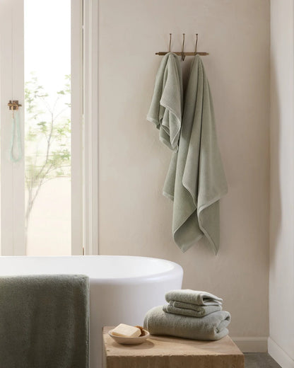 Sage Organic Plush Towels