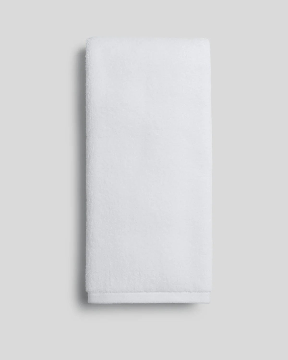 White Organic Plush Towels