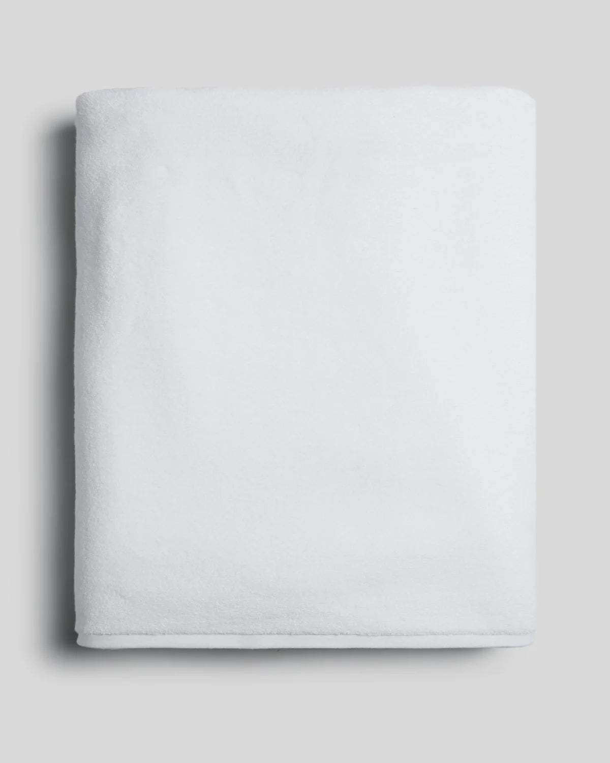 White Organic Plush Towels