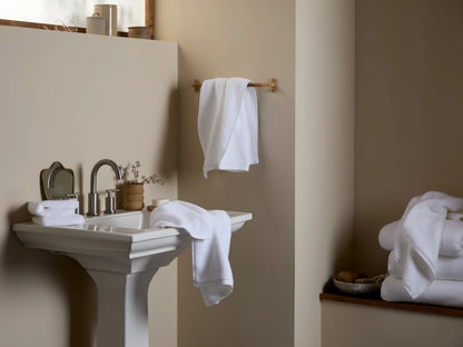 4+4 White Organic Plush Bath Bundle