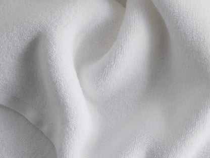 6+6 White Organic Plush Bath Bundle