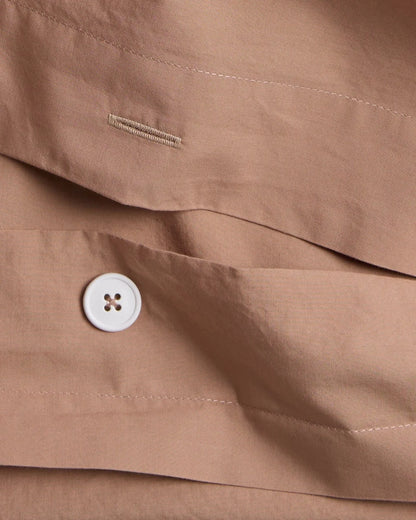 Adobe Percale Duvet Cover