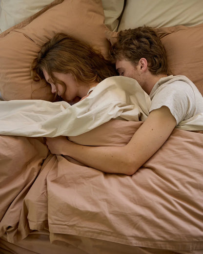 Adobe Percale Duvet Cover