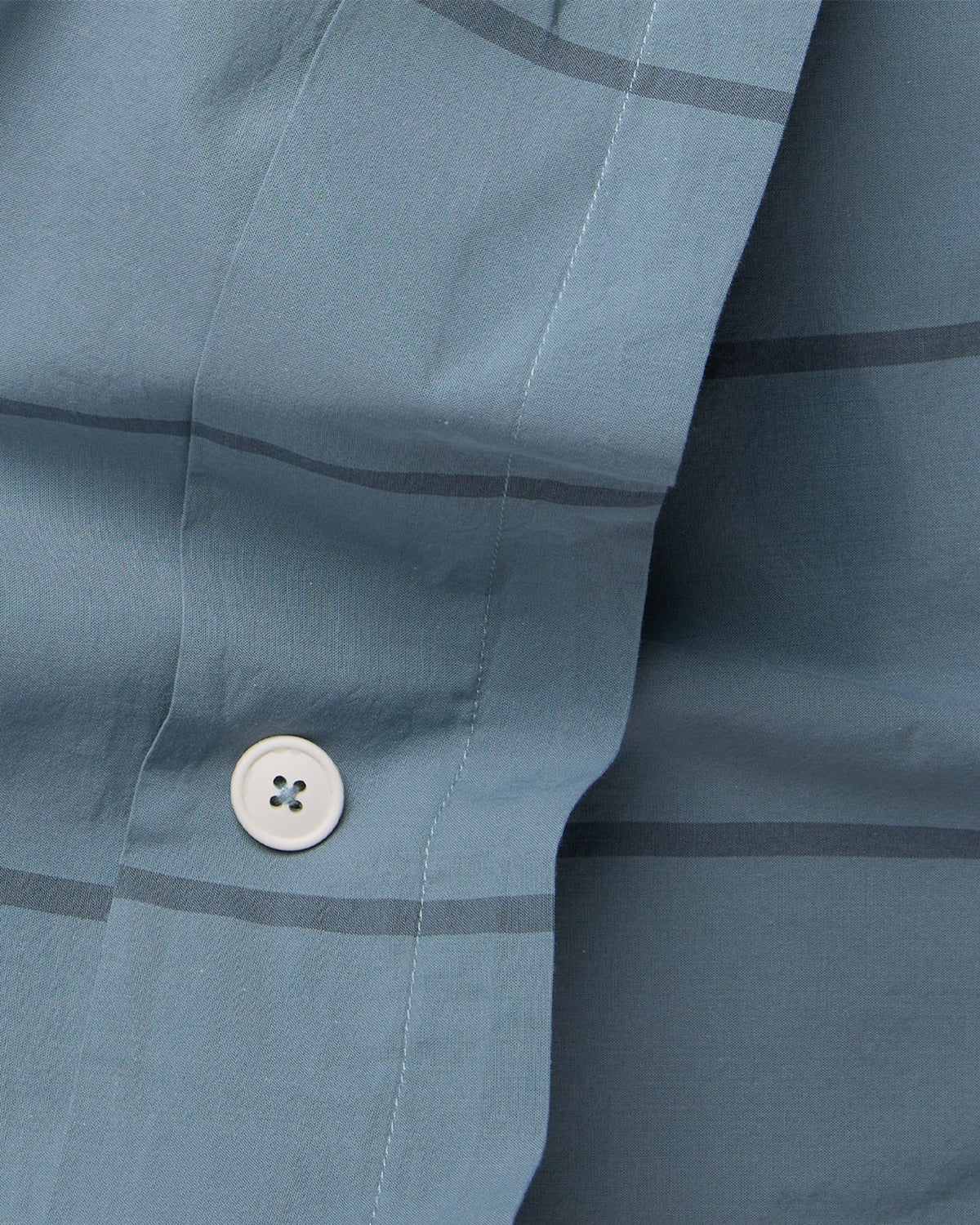 Dusk Stripe Percale Duvet Cover