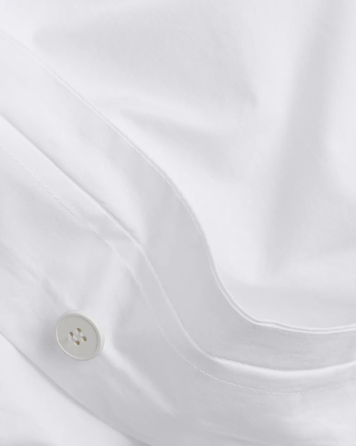 White Percale Duvet Cover