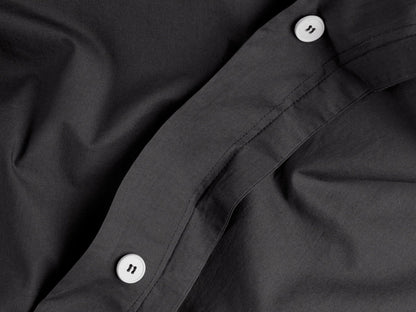 Slate Percale Duvet Cover