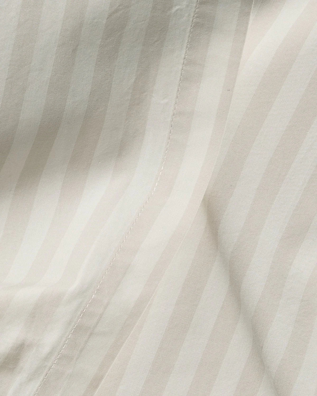 Bone Stripe Percale Pillowcase Set
