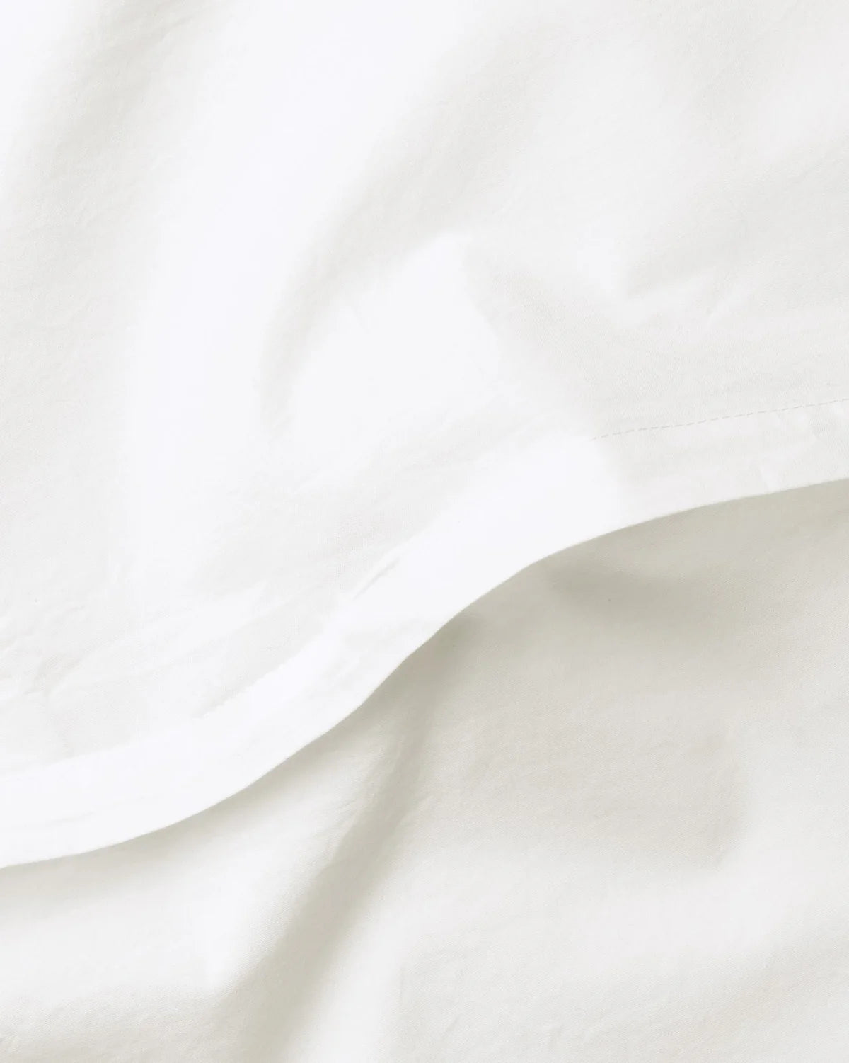 Cream Percale Pillowcase Set