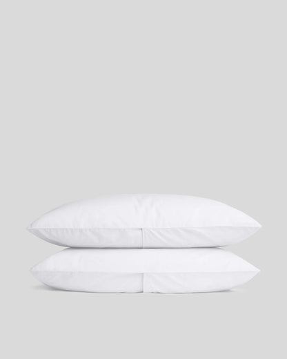 White Percale Pillowcase Set