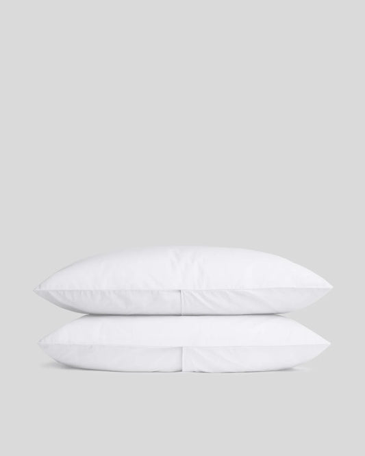 White Percale Pillowcase Set