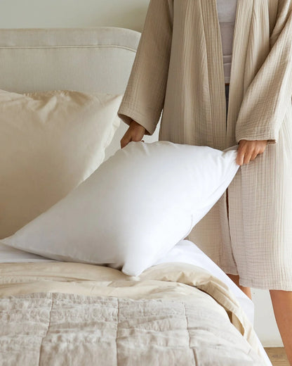 White Percale Pillowcase Set