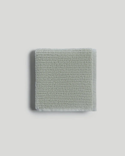 Sage Soft Rib Towels