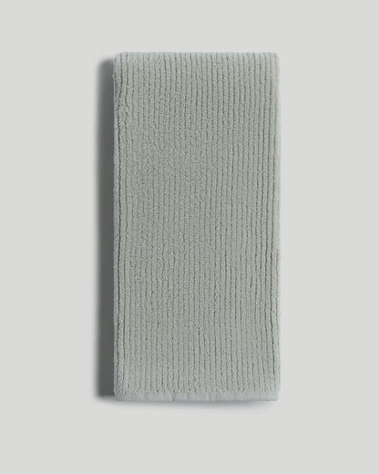 Sage Soft Rib Towels