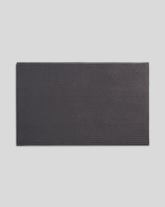 Dark Grey Soft Rib Tub Mat